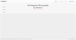 Desktop Screenshot of lifehappensphotographybydeniece.com