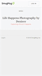 Mobile Screenshot of lifehappensphotographybydeniece.com